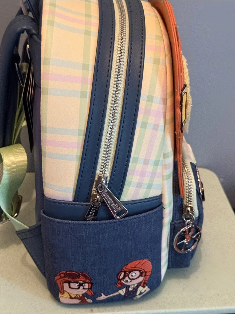 Loungefly Ellie Aviator Mini Backpack
